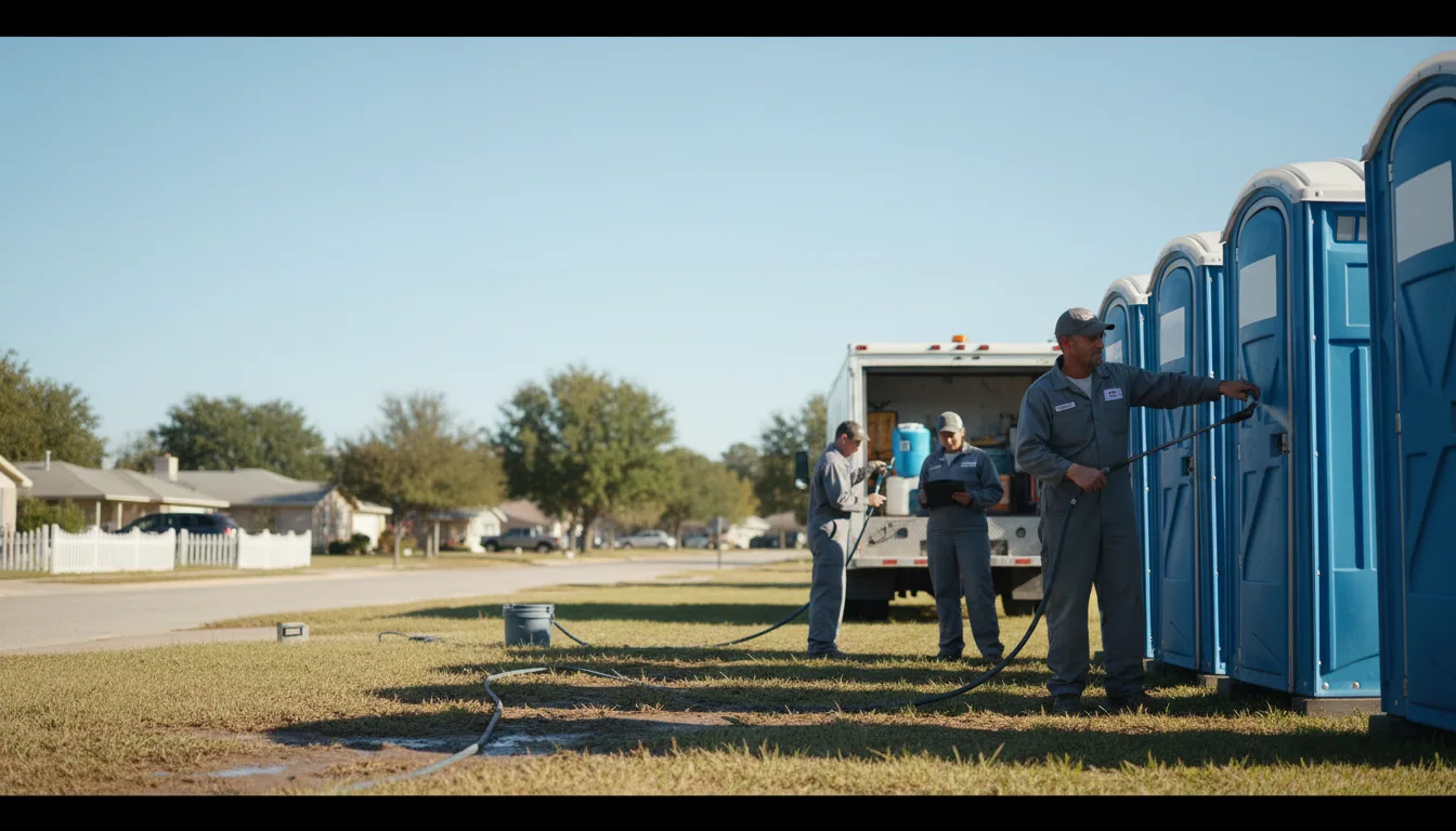 Long-Term Portable Toilet Rental in Bouse, AZ near me
